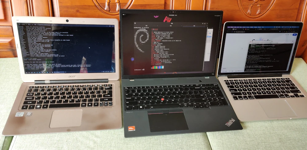 3 Laptop 三个本本