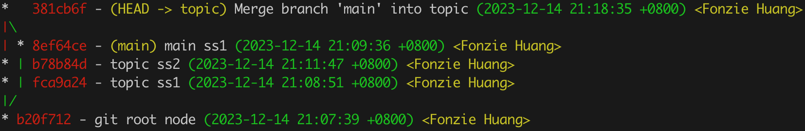 合并 main 到 topic 分支